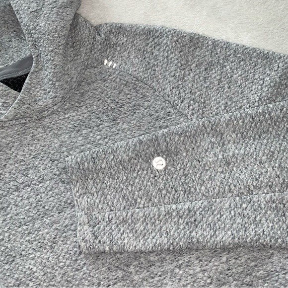 Lululemon At Ease Hoodie Gray Size Medium - Picture 8 of 8